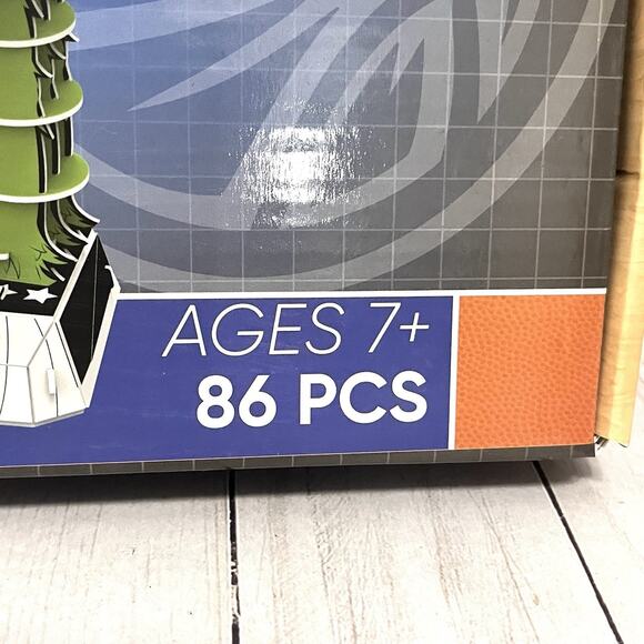 NIB Foco Pzlz Stuff NBA Magic Mascot 3D Mascot Puzzle 86 Pieces - Picture 2 of 5